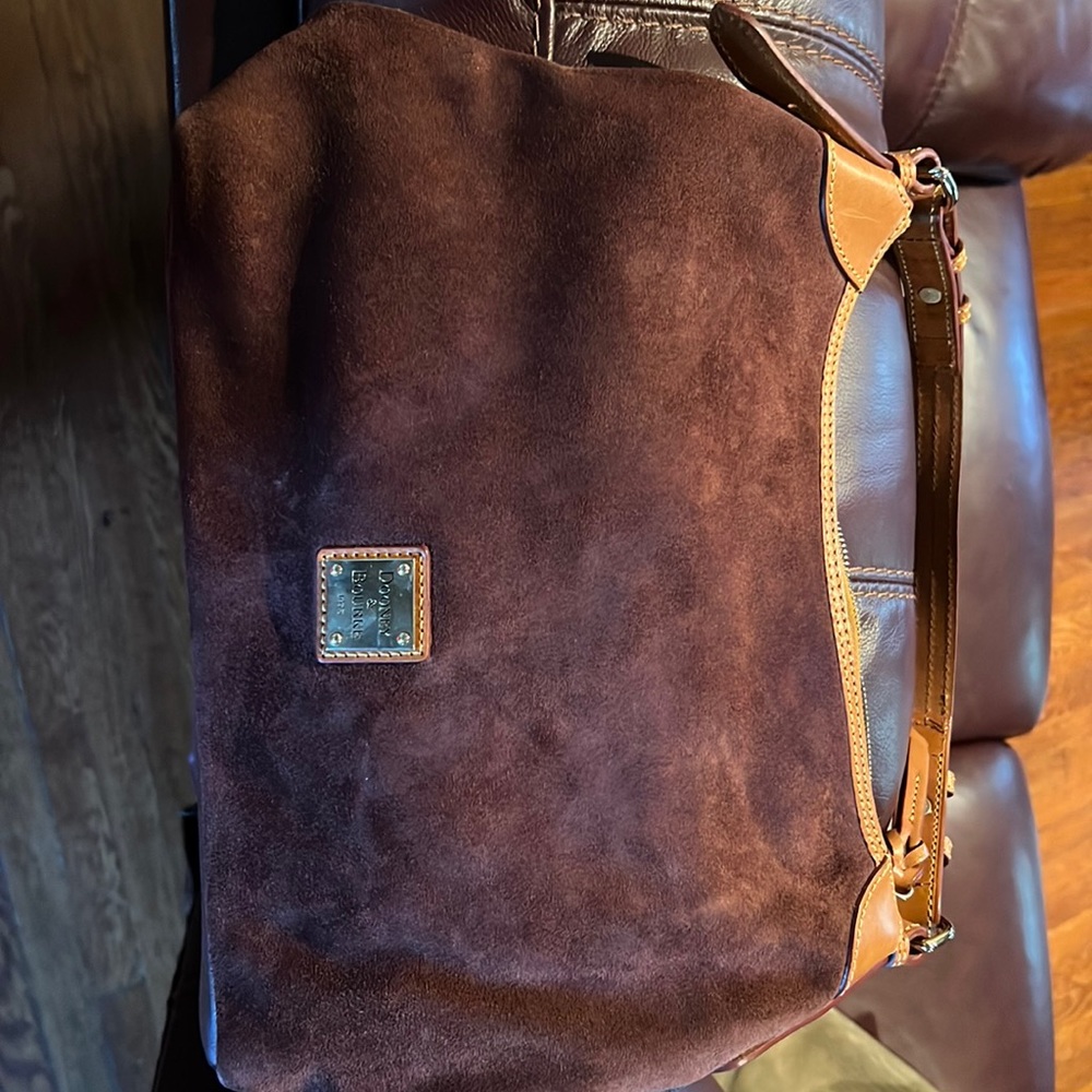 Suede Hobo Bag